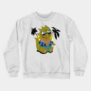 Aloha Dinosaur Crewneck Sweatshirt